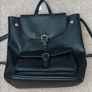 Black backpack